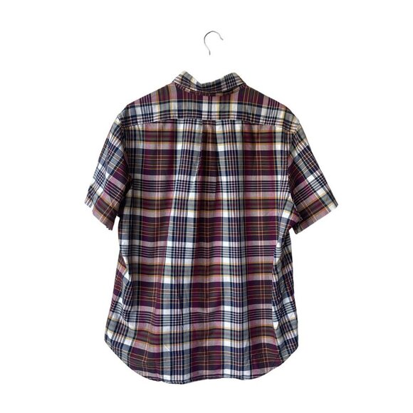 Ralph Lauren Mens Plaid Button Down Shirt XL Classic Fit Preppy Academia Logo - Picture 4 of 8